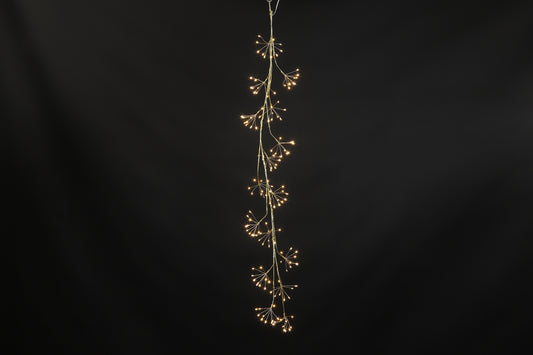 Instalatie cu 160 leduri, auriu - 120 cm, SIMONA'S Christmas