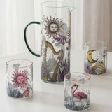 Set 6 pahare pentru apa, sticla, 370 ml, Allegria - BACI MILANO