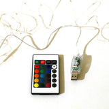 Instalatie cu 100 leduri - 16 culori schimbabile, cu USB si telecomanda - SIMONA'S Christmas