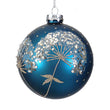 Glob din sticla Avery, albastru, 10 cm - SIMONA'S Christmas