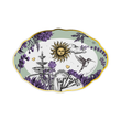 Platou oval, verde, 35 x 24 cm, Allegria - BACI MILANO