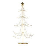 Brad decorativ Wire, auriu, 86 cm - SIMONA'S Christmas