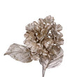 Floare decorativa, hortensie, auriu, 65 cm - Simona's Christmas