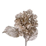 Floare decorativa, hortensie, auriu, 65 cm - Simona's Christmas