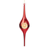 Glob din sticla, rosu, 30.5 cm, Reflect - Simona's Christmas