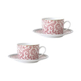 Set 2 cesti pentru ceai si farfurii, Braquenie - BERNARDAUD