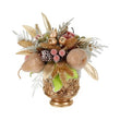 Aranjament decorativ, 23.5 cm, auriu, Apple - Simona's Christmas