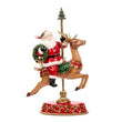 Decoratiune carusel, multicolor, 45.5 cm, Mos Craciun  - Simona's Christmas