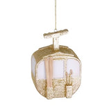 Ornament pentru brad, Gondola, 10.5 cm, auriu - Simona's Christmas
