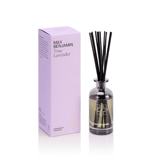 Difuzor esenta parfumata cu betisoare, True Lavender, 150 ml, Classic - MAX BENJAMIN