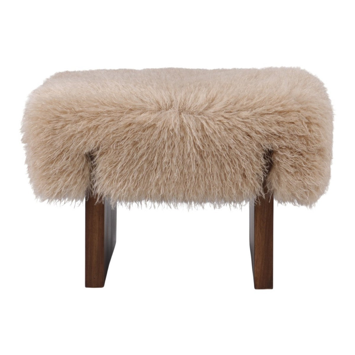 Banca cu lana, 60.5 cm, Tibetan lamb  - Simona's collection