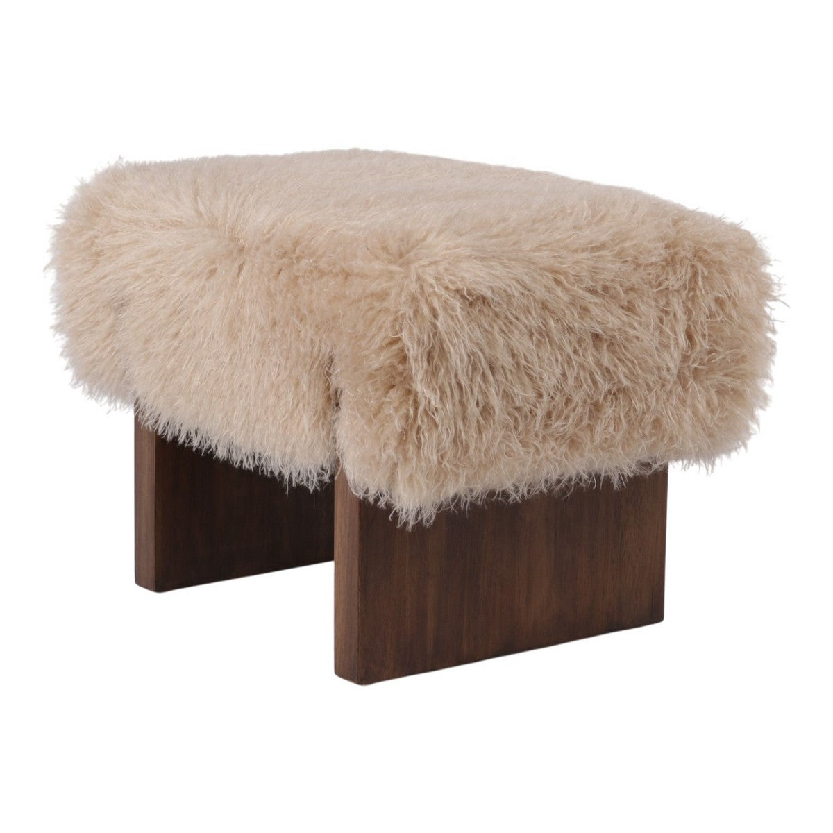 Banca cu lana, 60.5 cm, Tibetan lamb  - Simona's collection