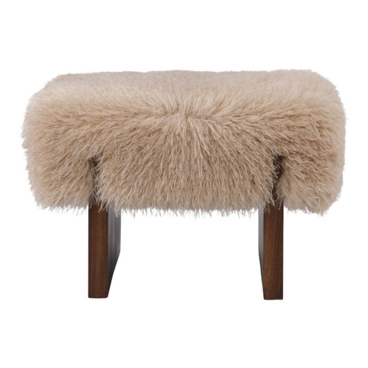 Banca cu lana, 60.5 cm, Tibetan lamb  - Simona's collection