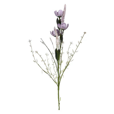 Buchet decorativ, lila, 30 cm, Aurora - SIMONA'S COLLECTION