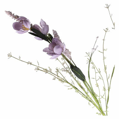 Buchet decorativ, lila, 30 cm, Aurora - SIMONA'S COLLECTION