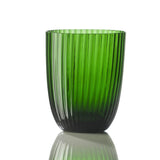 Pahar pentru apa, striped pine green, Idra - NASON MORETTI