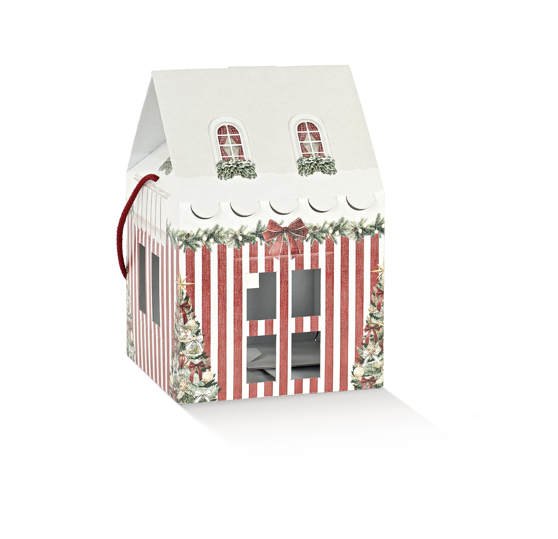 Cutie pentru cadou, Christmas Chalet, 20 cm - Simona's Christmas