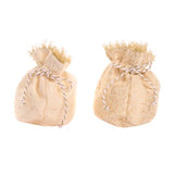 Decoratiune saculet, auriu, 15 cm, Brocart - Simona's Christmas