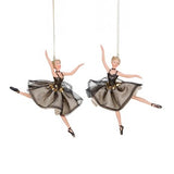Ornament pentru brad, balerina, negru, 17.5 cm, Heloise - Simona's Christmas