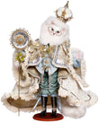 Decoratiune pisica, alb, King - Simona's Christmas