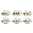 Set 6 cesti pentru espresso si farfurii, Christmas Magic - VISTA ALEGRE