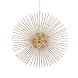 Ornament pentru brad, auriu, 20 cm, Starburst  - Simona's Christmas