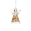 Ornament din sticla inger Jewel, auriu, 8 cm - SIMONA'S Christmas