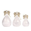 Set 3 decoratiuni din sticla, alb, 13/15/17 cm, Angel  - Simona's Christmas