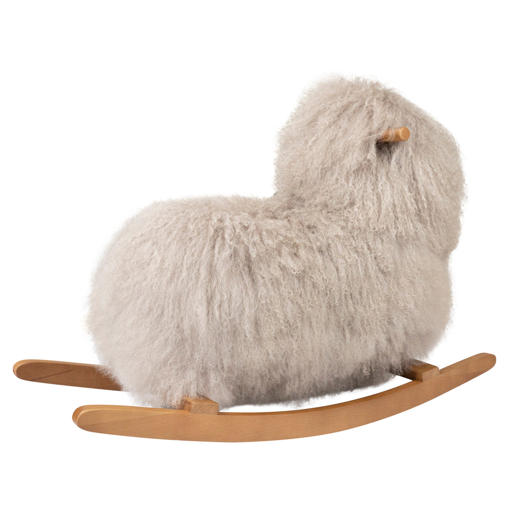 Balansoar cu lana, 75 cm, gri - Simona's collection