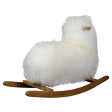 Balansoar cu lana, 75 cm, alb - Simona's Collection
