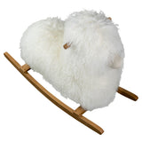 Balansoar cu lana, 75 cm, alb - Simona's Collection