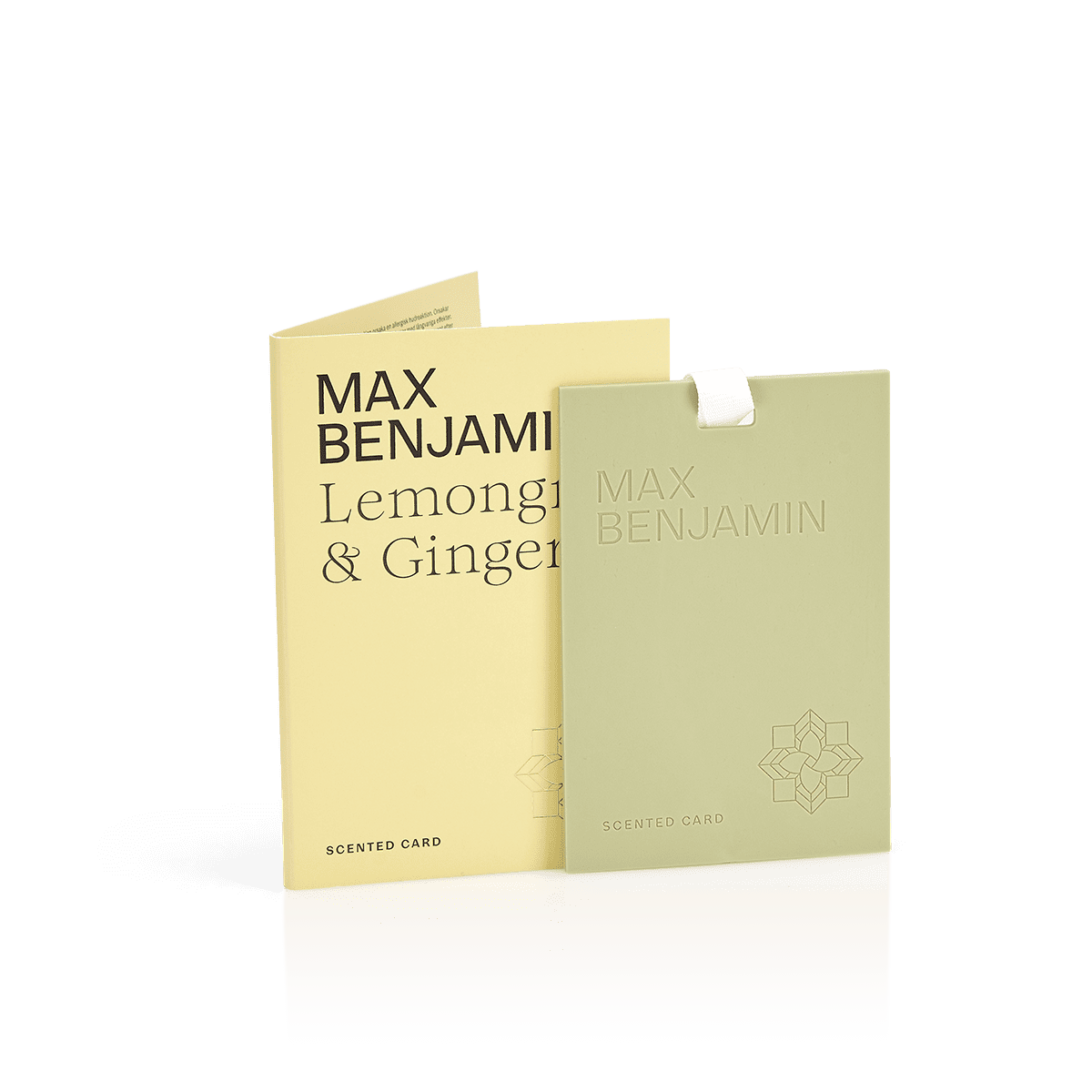 Card parfumat, Lemongrass Ginger, colectia Classic - MAX BENJAMIN