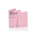 Card parfumat, Pink Pepper, colectia Classic - MAX BENJAMIN