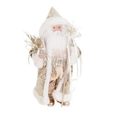 Decoratiune Mos Craciun Royal, crem, 51cm - Simona's Christmas