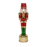 Decoratiune Spargator de nuci cu LED rosu, 35.5 cm - Simona's Christmas