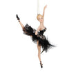 Ornament pentru brad, balerina, negru,18 cm, Aime  - Simona's Christmas