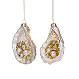 Ornament pentru brad, auriu, 11 cm, Oyster - Simona's Christmas