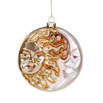 Ornament pentru brad, 11 cm, Sun & Moon - Simona's Christmas