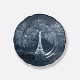 Set 2 farfurii bread and butter, 16 cm, Tout Paris Bleu Nuit - BERNARDAUD