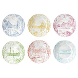 Set 6 farfurii pentru cina, 27 cm, Tout Paris - BERNARDAUD