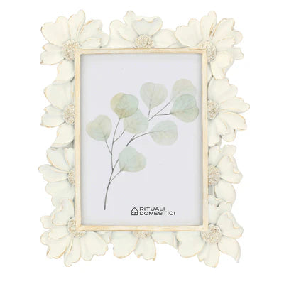 Rama foto Anemoni, alb, 13x18 cm, Tiguardo - SIMONA'S COLLECTION