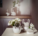 Buchet decorativ de flori Margarete, alb, Ilmazzolino - SIMONA'S COLLECTION
