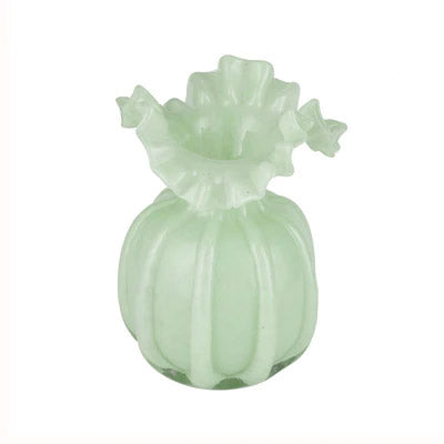 Vaza din sticla, L, verde, Gala - SIMONA'S COLLECTION