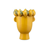 Vaza decorativa din portelan, lemon, 37 cm, Arciboldo - Simona's Collection