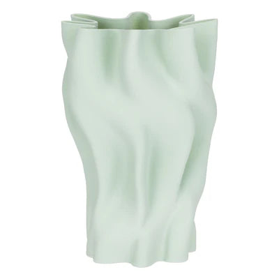 Vaza din portelan, verde, M, 31.5cm, Nuvia - SIMONA'S COLLECTION