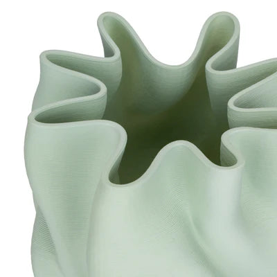 Vaza din portelan, verde, M, 31.5cm, Nuvia - SIMONA'S COLLECTION