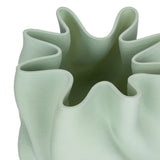 Vaza din portelan, verde, M, 31.5cm, Nuvia - SIMONA'S COLLECTION