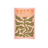 Tava decorativa, M, roz, Florigrafia - SIMONA'S COLLECTION