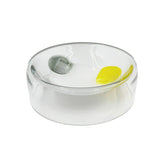 Vas central din sticla, 30 cm, Energia - SIMONA'S COLLECTION