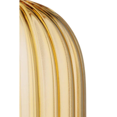 Sfesnic din sticla, galben, 23 cm, Giselle - SIMONA'S COLLECTION